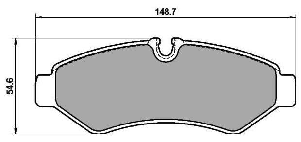 BREMBO BRAKE PADS (SET 4)