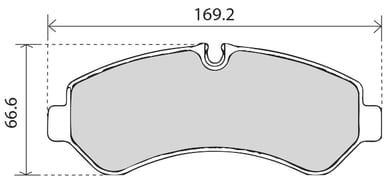PREMIUM BRAKE PAD SET (4)