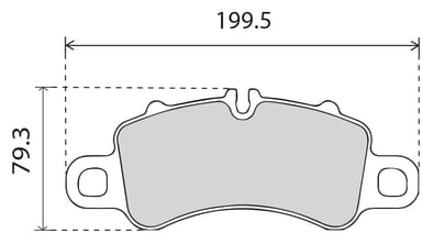 OE GERMAN PADS (SET OF 4)