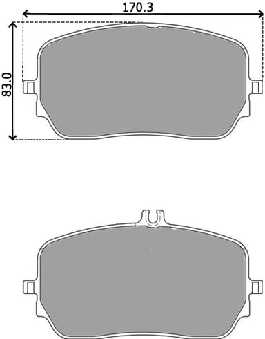 BREMBO BRAKE PADS (SET 4)