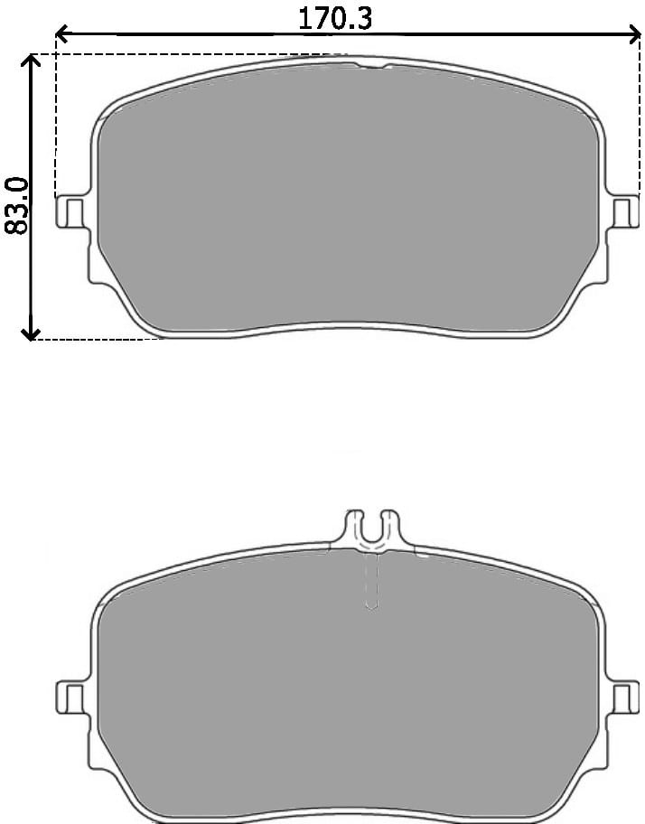 BREMBO BRAKE PADS (SET 4)