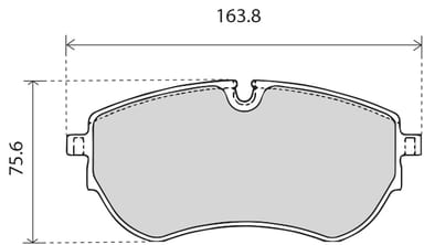 PREMIUM BRAKE PAD SET (4)