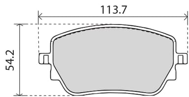 OE GERMAN PADS (SET OF 4)