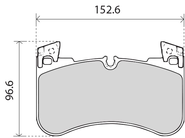 BREMBO BRAKE PADS (SET 4)