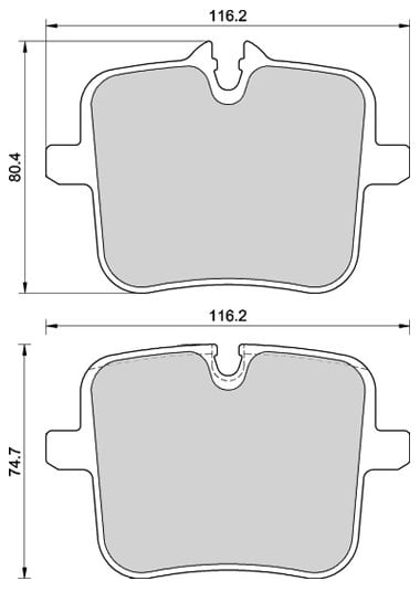 BREMBO BRAKE PADS (SET 4)