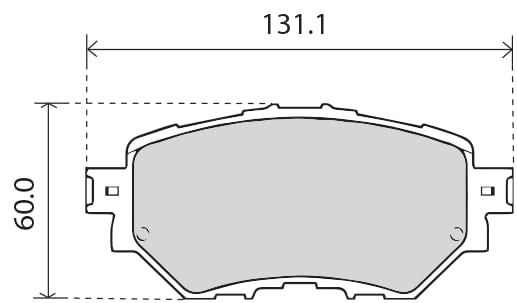 PREMIUM BRAKE PAD SET (4)