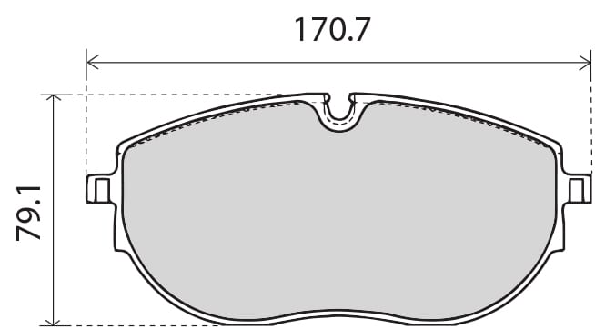 PREMIUM BRAKE PAD SET (4)