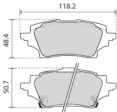 PREMIUM BRAKE PAD SET (4)