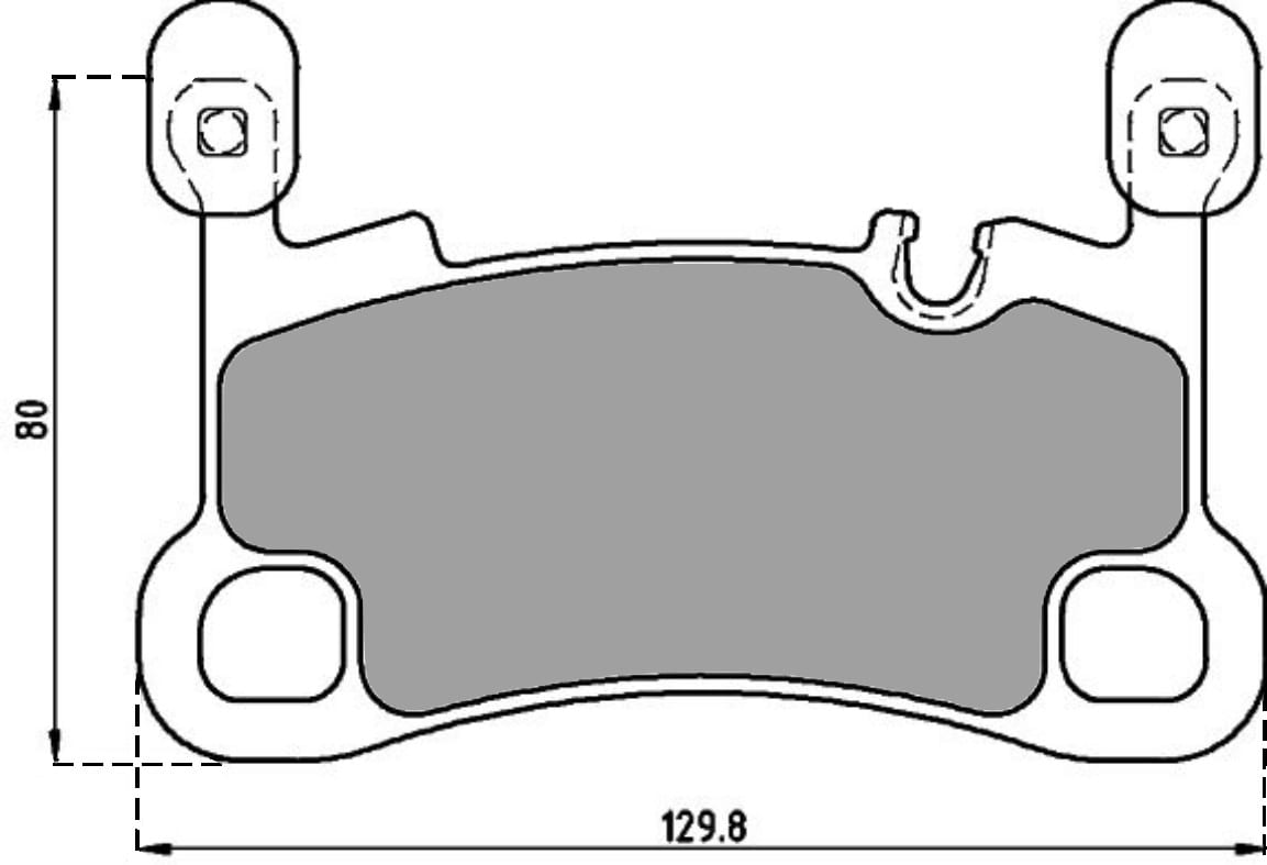 PREMIUM BRAKE PAD SET (4)