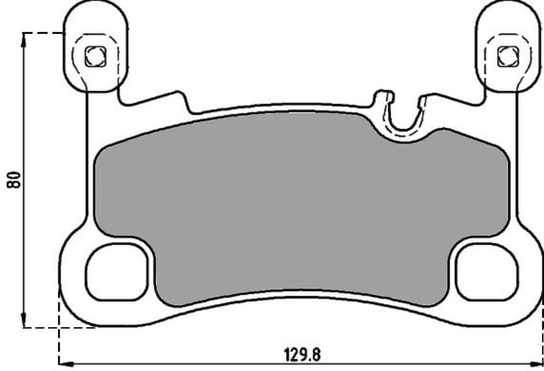 PREMIUM BRAKE PAD SET (4)