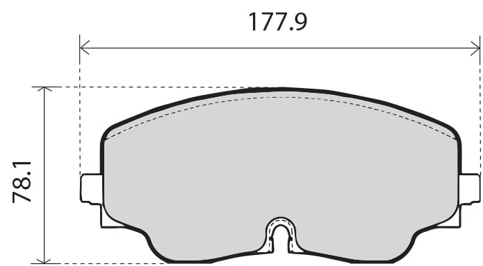 PREMIUM BRAKE PAD SET (4)