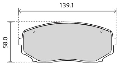 PREMIUM BRAKE PAD SET (4)