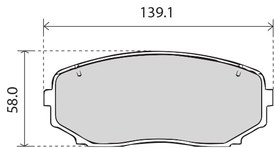 PREMIUM BRAKE PAD SET (4)