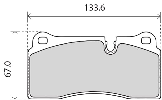 PREMIUM BRAKE PAD SET (4)