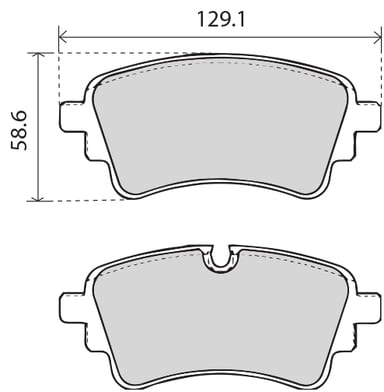 OE GERMAN PADS (SET OF 4)