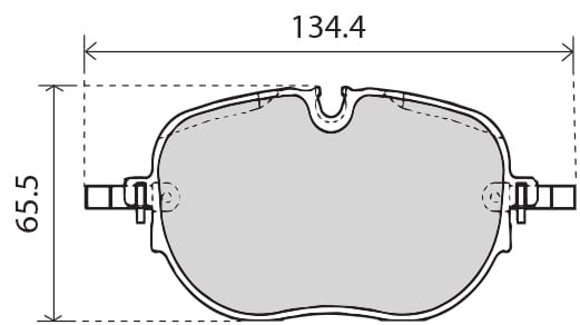 PREMIUM BRAKE PAD SET (4)
