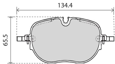 PREMIUM BRAKE PAD SET (4)