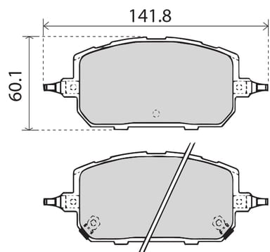 PREMIUM BRAKE PAD SET (4)