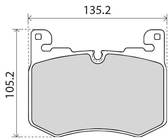 PREMIUM BRAKE PAD SET (4)