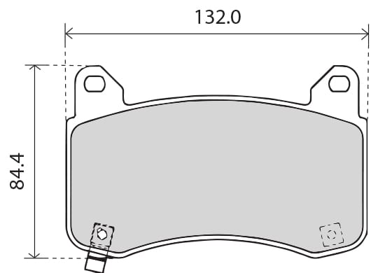 PREMIUM BRAKE PAD SET (4)