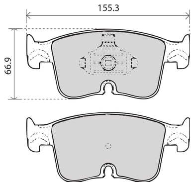 BREMBO BRAKE PADS (SET 4)
