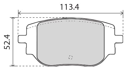 PREMIUM BRAKE PAD SET (4)