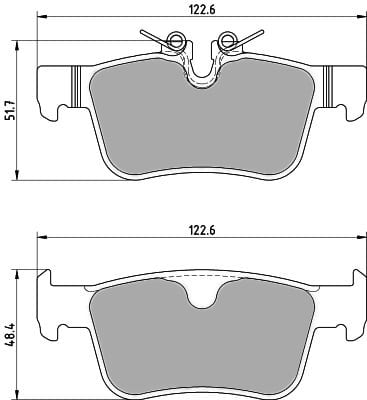 PREMIUM BRAKE PAD SET (4)