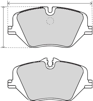 PREMIUM BRAKE PAD SET (4)