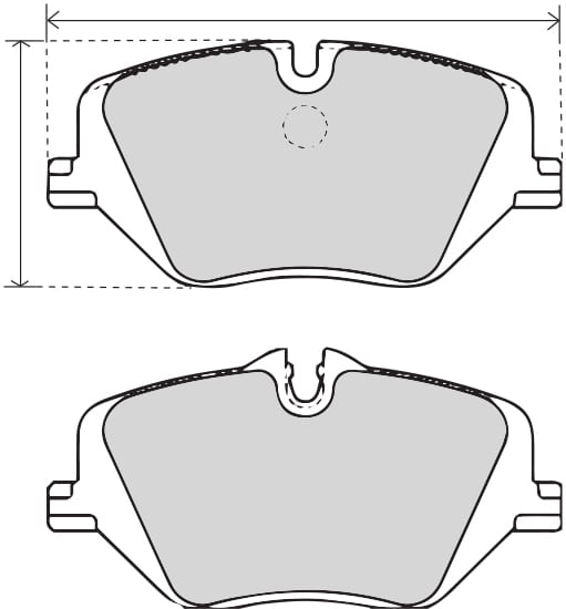 PREMIUM BRAKE PAD SET (4)