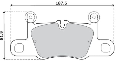 PREMIUM BRAKE PAD SET (4)