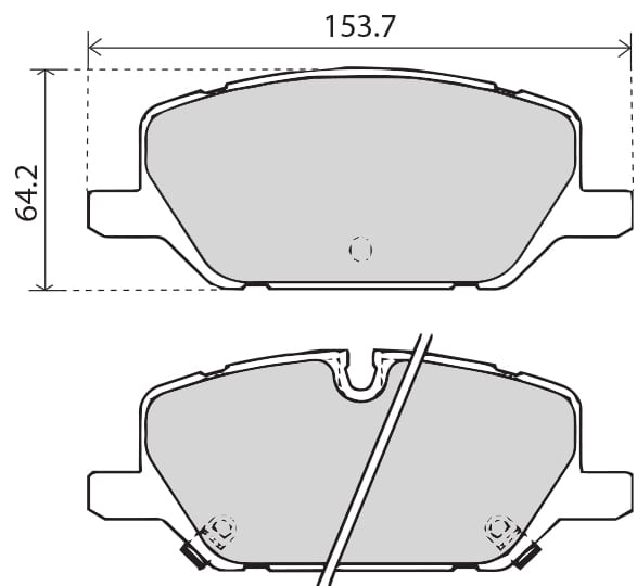 PREMIUM BRAKE PAD SET (4)