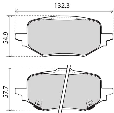 PREMIUM BRAKE PAD SET (4)