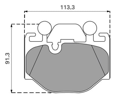PREMIUM BRAKE PAD SET (4)