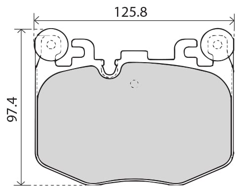 OE GERMAN PADS (SET OF 4)