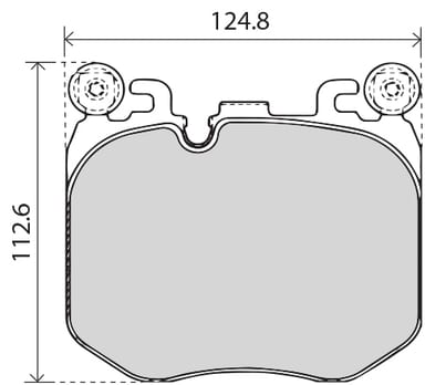 OE GERMAN PADS (SET OF 4)