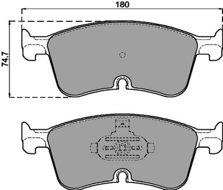 PREMIUM BRAKE PAD SET (4)