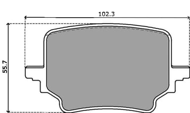PREMIUM BRAKE PAD SET (4)