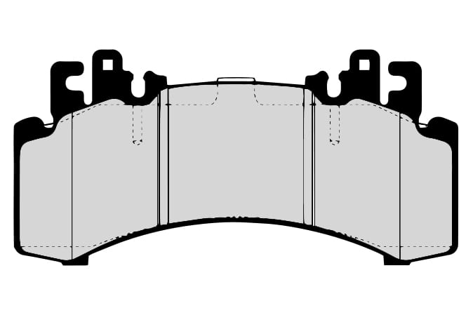 PREMIUM BRAKE PAD SET (4)