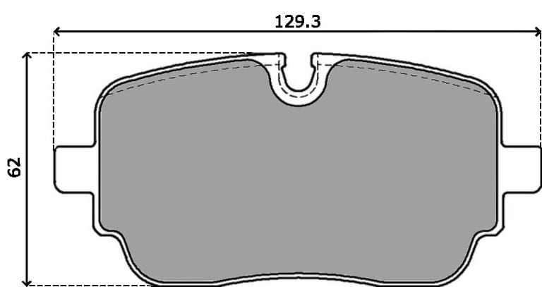 OE GERMAN PADS (SET OF 4)