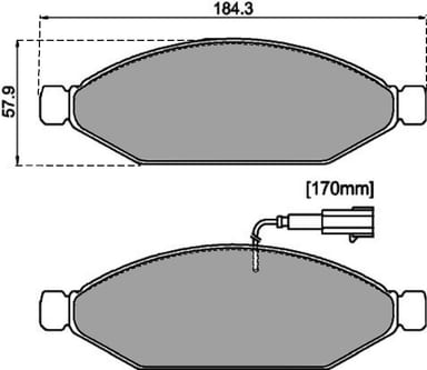 PREMIUM BRAKE PAD SET (4)