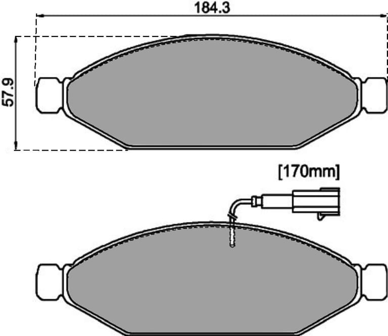 PREMIUM BRAKE PAD SET (4)