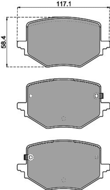 PREMIUM BRAKE PAD SET (4)