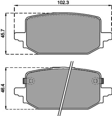 PREMIUM BRAKE PAD SET (4)