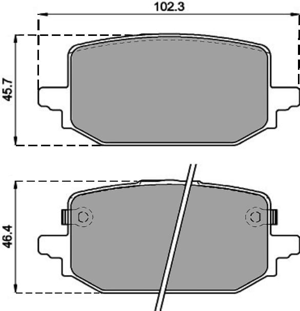 PREMIUM BRAKE PAD SET (4)
