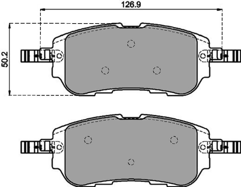 PREMIUM BRAKE PAD SET (4)