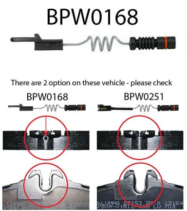 PAD SENSOR LEAD EACH