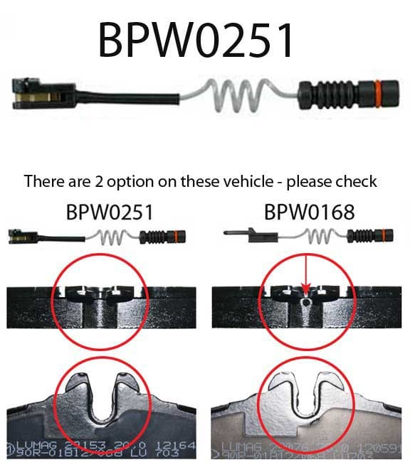 PAD WEAR SENSOR WIRE