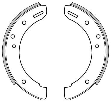 HANDBRAKE SHOE SET (4)