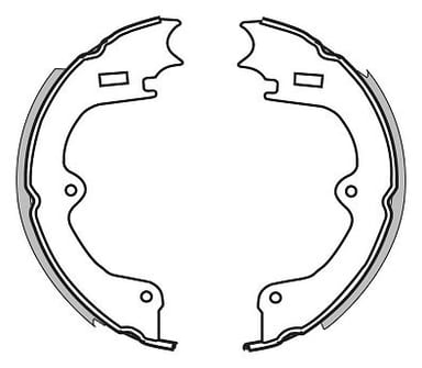 HAND BRAKE SHOES SET (4)