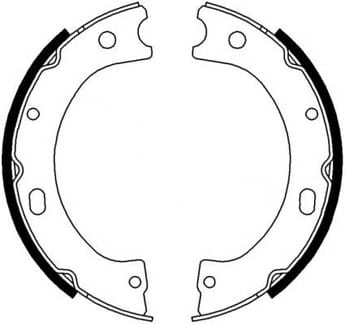 HAND BRAKE SHOES SET (4)
